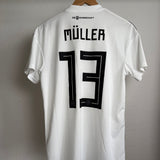 🇩🇪 Deutschland 2018 Heimtrikot – Müller #13 – Größe M