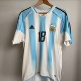 🇦🇷 Argentina 2004/05 Heimtrikot – Messi #18 – adidas