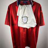Vintage England Auswärtstrikot Set 1998 L