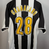 Juventus 2004/05 Home Shirt – Cannavaro #28 (L)