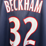 Paris Saint-Germain (PSG) 2013/14 Home Jersey – Beckham #32 (XL)