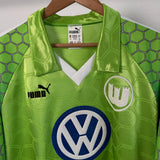 🟢⚪ VfL Wolfsburg 1997/98 Heimtrikot – Keller #6 – Player Issue
