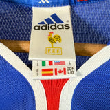Frankreich F.F.F. 2000 Heimtrikot – Zidane #10 (L) France