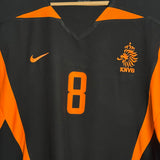 🟠 Niederlande 2002 Auswärtstrikot – Davids #8 – Nike – Größe M