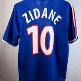 Frankreich F.F.F. 2000 Heimtrikot – Zidane #10 (L) France