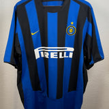 Inter 2003/04 Heimtrikot – Adriano (XL)