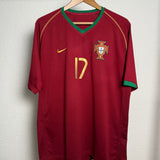 Portugal Nationalmannschaft 2006 Heimtrikot – Cristiano Ronaldo #17 (L)