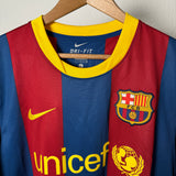 FC Barcelona 2010/11 Heimtrikot – Messi #10 – Nike (L)