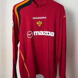 AS Roma 2003/04 Heimtrikot – Totti #10 – Langarm – Kappa (XXL / fällt wie XL aus)