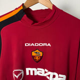 AS Roma 2003/04 Heimtrikot – Totti #10 – Langarm – Kappa (XXL / fällt wie XL aus)