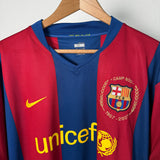 FC Barcelona 2007/08 Jubiläum Heimtrikot – Ronaldinho #10 – Nike (XXL)