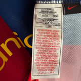 FC Barcelona 2007/08 Jubiläum Heimtrikot – Ronaldinho #10 – Nike (XXL)