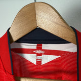England 2004/06 Heimtrikot – Beckham (#7) – Langarm – L