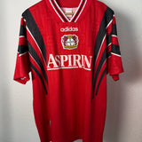 Bayer 04 Leverkusen 1997/98 Vintage Heimtrikot - XL Aspirin