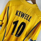 Vintage Leeds 2001/02 Kewell Heimtrikot S/M