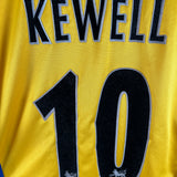 Vintage Leeds 2001/02 Kewell Heimtrikot S/M