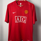🔴 Manchester United 2007/08 Heimtrikot – Cristiano Ronaldo #7 – L