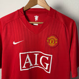 🔴 Manchester United 2007/08 Heimtrikot – Cristiano Ronaldo #7 – L