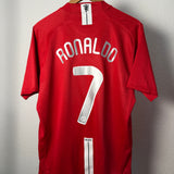🔴 Manchester United 2007/08 Heimtrikot – Cristiano Ronaldo #7 – L
