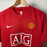 Manchester United 2007/08 Heimtrikot – Nike  – Cristiano Ronaldo #7 - M