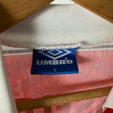 Fortuna Düsseldorf 1995/96 Heimtrikot Langarm – Diebels – Umbro (Kindergröße / Erwachsen S)