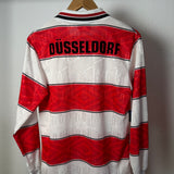 Fortuna Düsseldorf 1995/96 Heimtrikot Langarm – Diebels – Umbro (Kindergröße / Erwachsen S)