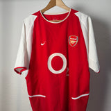 Arsenal 2002–04 Heimtrikot Henry #14 Größe L Vorderseite