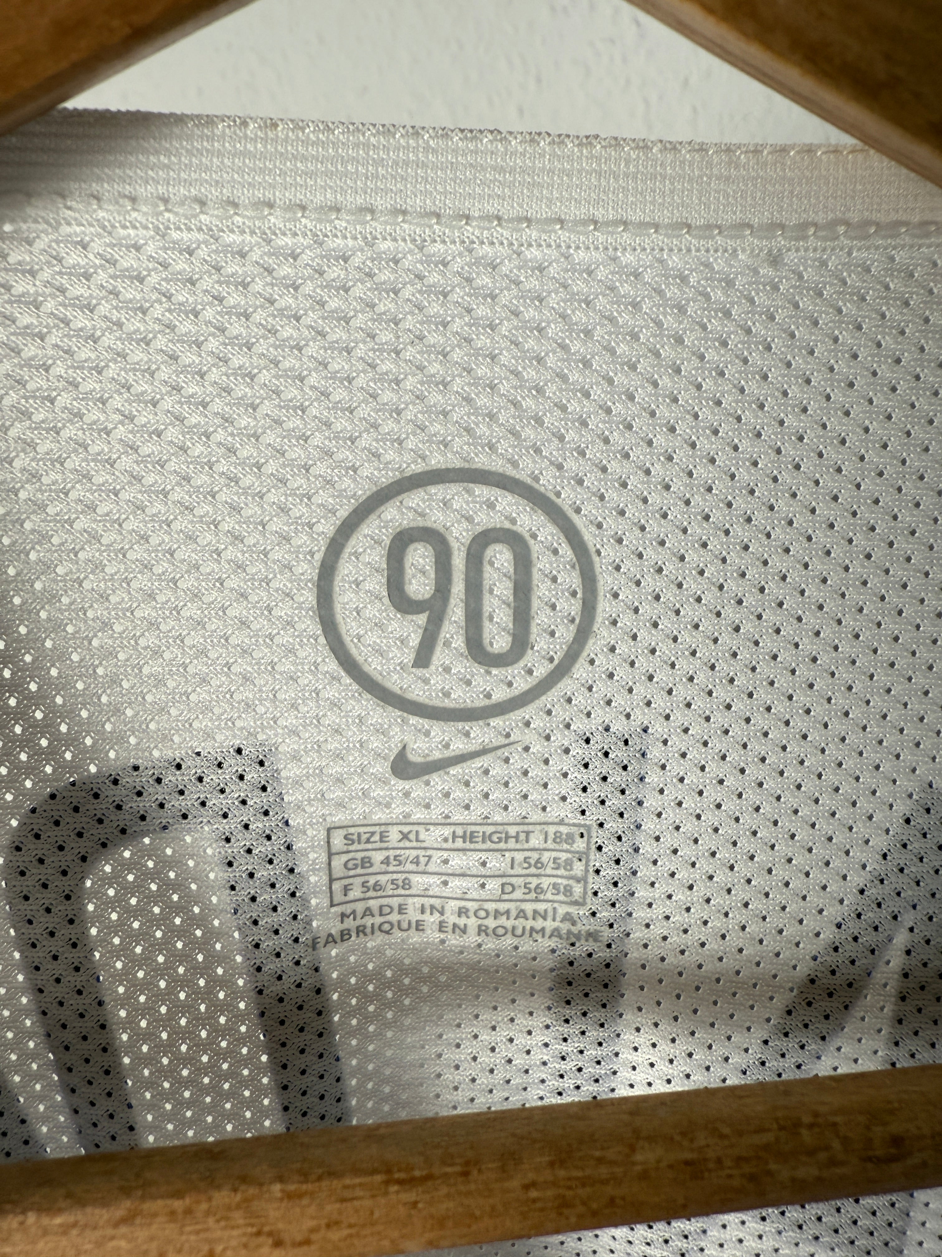 Brasilien 2004 Auswärtstrikot XL Größenaufdruck