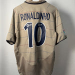 FC Barcelona 2004/05 Third Trikot Ronaldinho #10 Rückseite