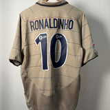 FC Barcelona 2004/05 Third Trikot Ronaldinho #10 Rückseite