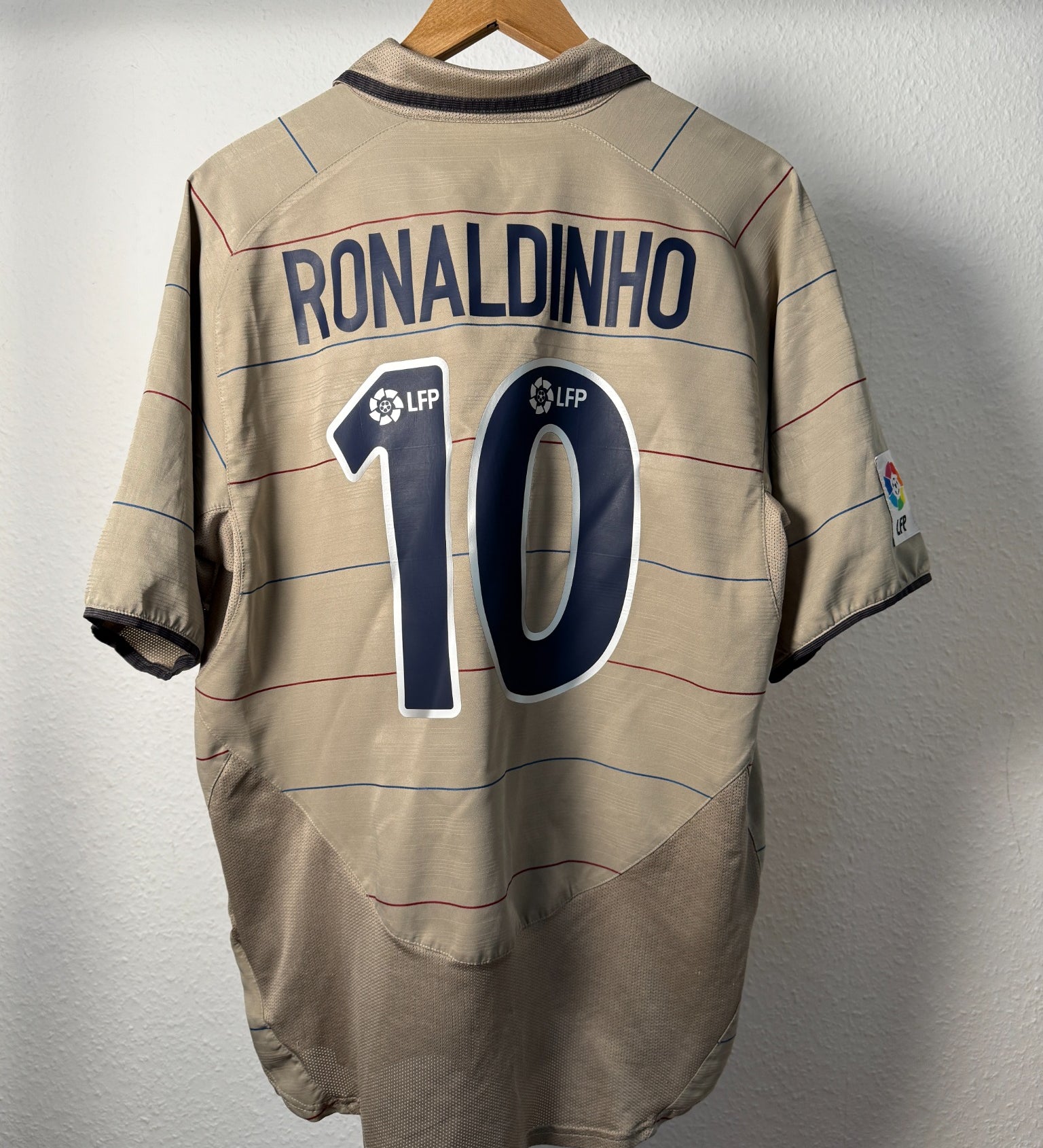 FC Barcelona 2004/05 Third Trikot Ronaldinho #10 Rückseite