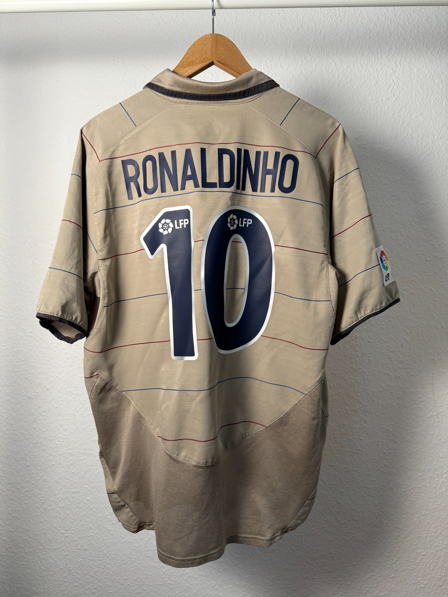 FC Barcelona 2004/05 Third Trikot Ronaldinho #10 Rückseite