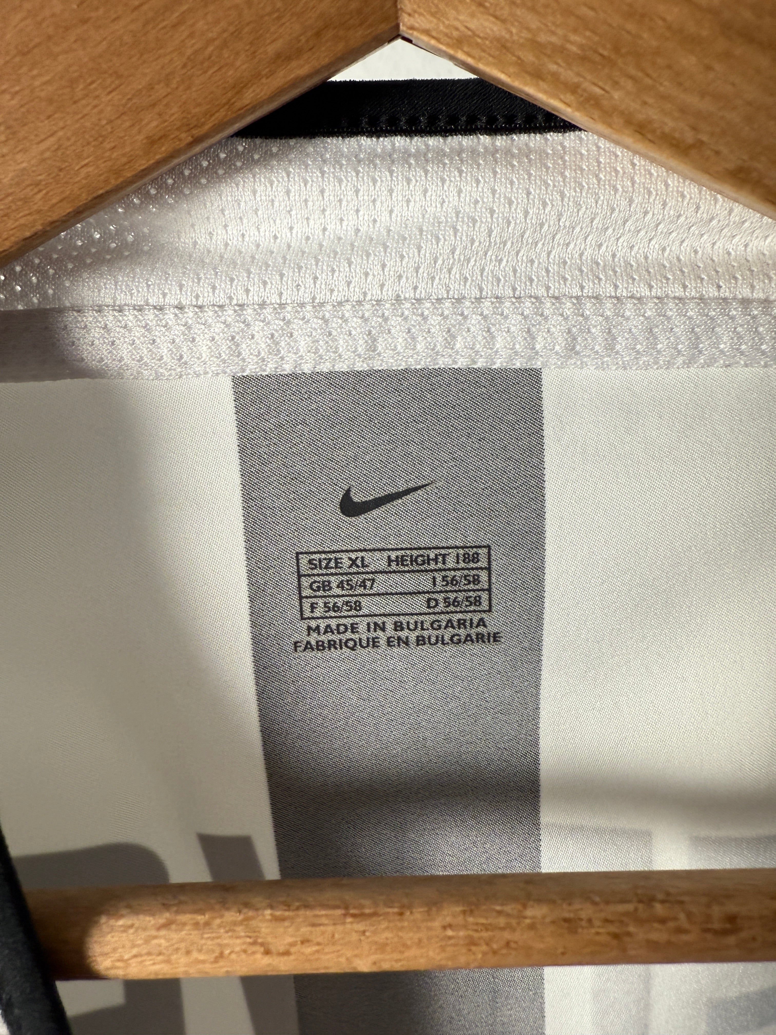 Juventus 2003/04 Nike Heimtrikot – Größenetikett XL