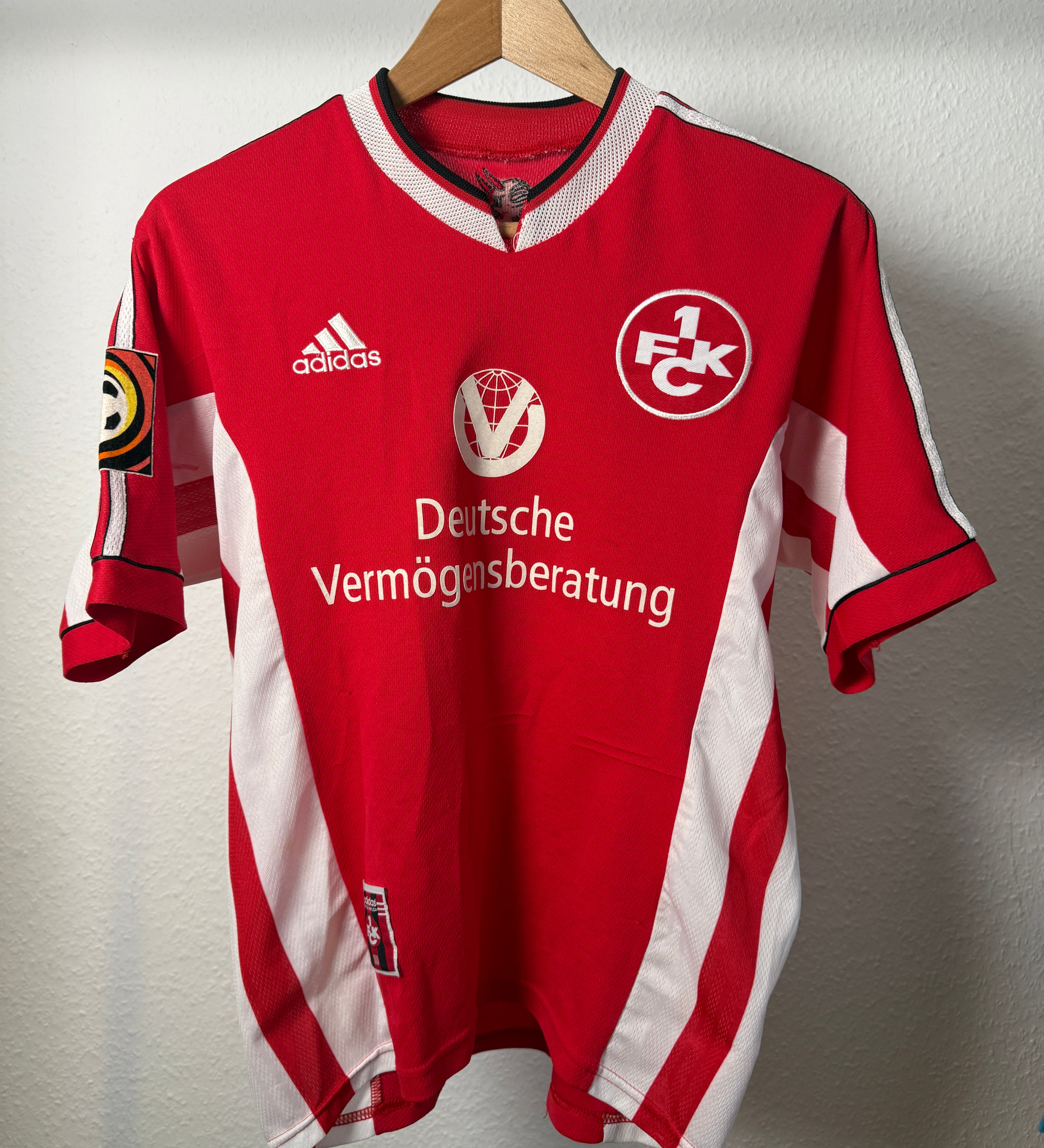 1. FC Kaiserslautern 1998/99 Heimtrikot Ratinho #17 Größe S Vorderseite