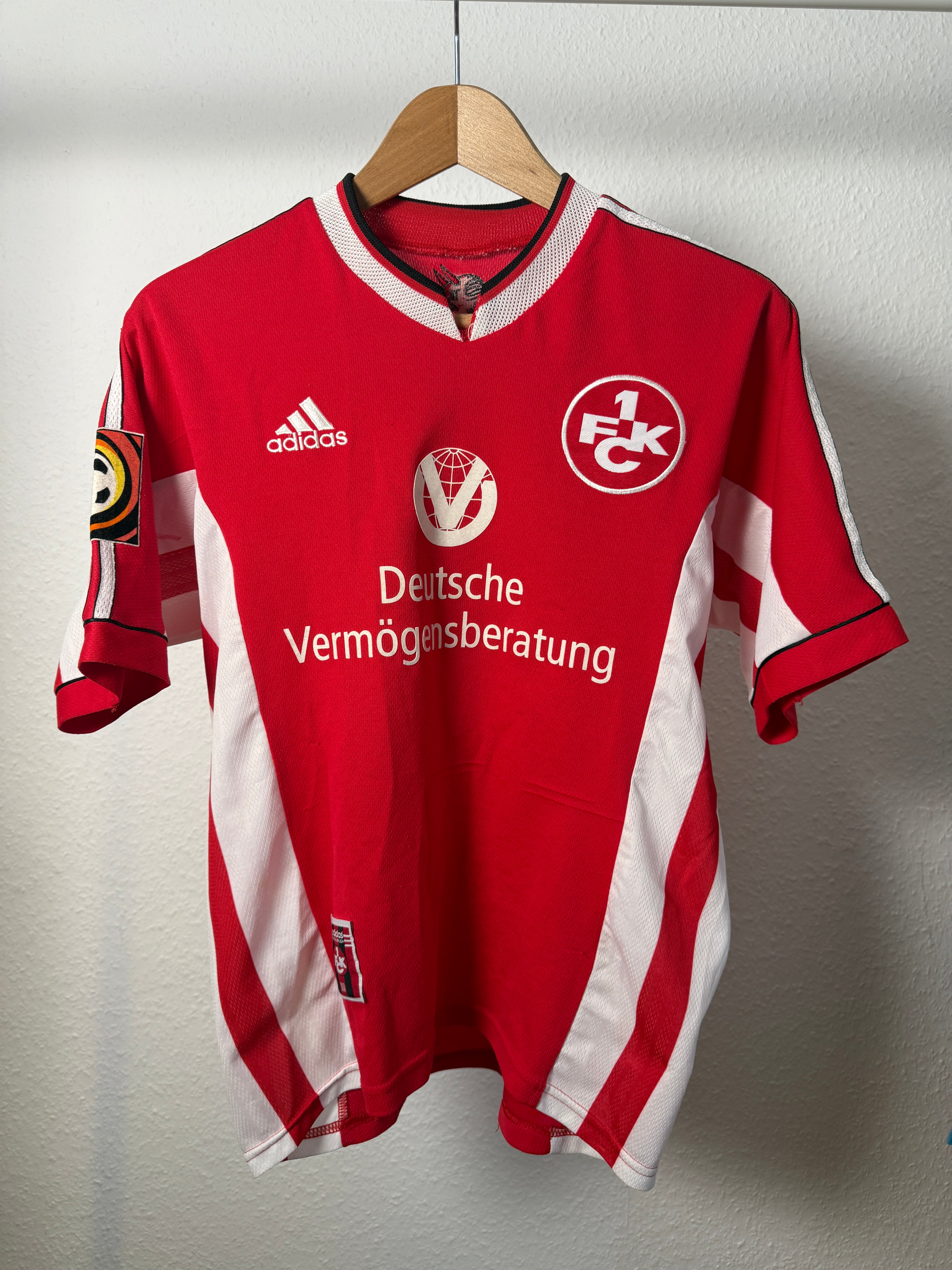 1. FC Kaiserslautern 1998/99 Heimtrikot Ratinho #17 Größe S Vorderseite