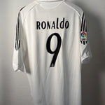 Real Madrid 2004/05 Adidas Pflegeetikett