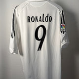 Real Madrid 2004/05 Adidas Pflegeetikett