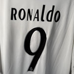 Real Madrid 2004/05 Adidas Größenetikett XL