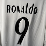Real Madrid 2004/05 Adidas Größenetikett XL