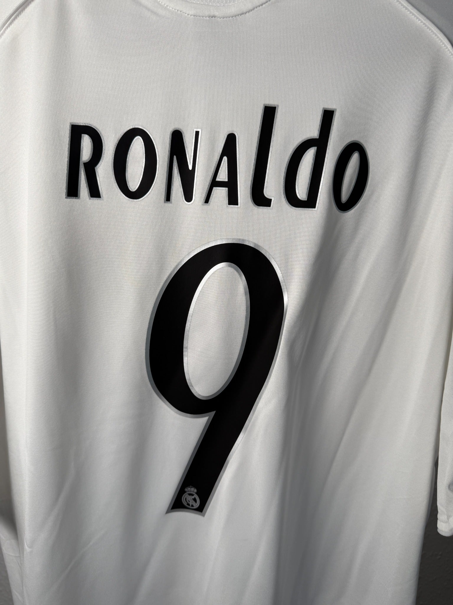 Real Madrid 2004/05 Adidas Größenetikett XL