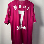 FC Schalke 04 2011/12 Third-Trikot Raúl 7 Größe XL – Rückseite