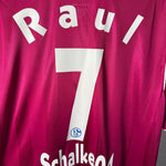 FC Schalke 04 Third-Trikot 2011/12 – Raúl 7 Beflockung im Detail