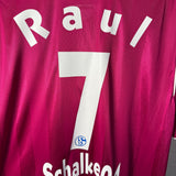 FC Schalke 04 Third-Trikot 2011/12 – Raúl 7 Beflockung im Detail