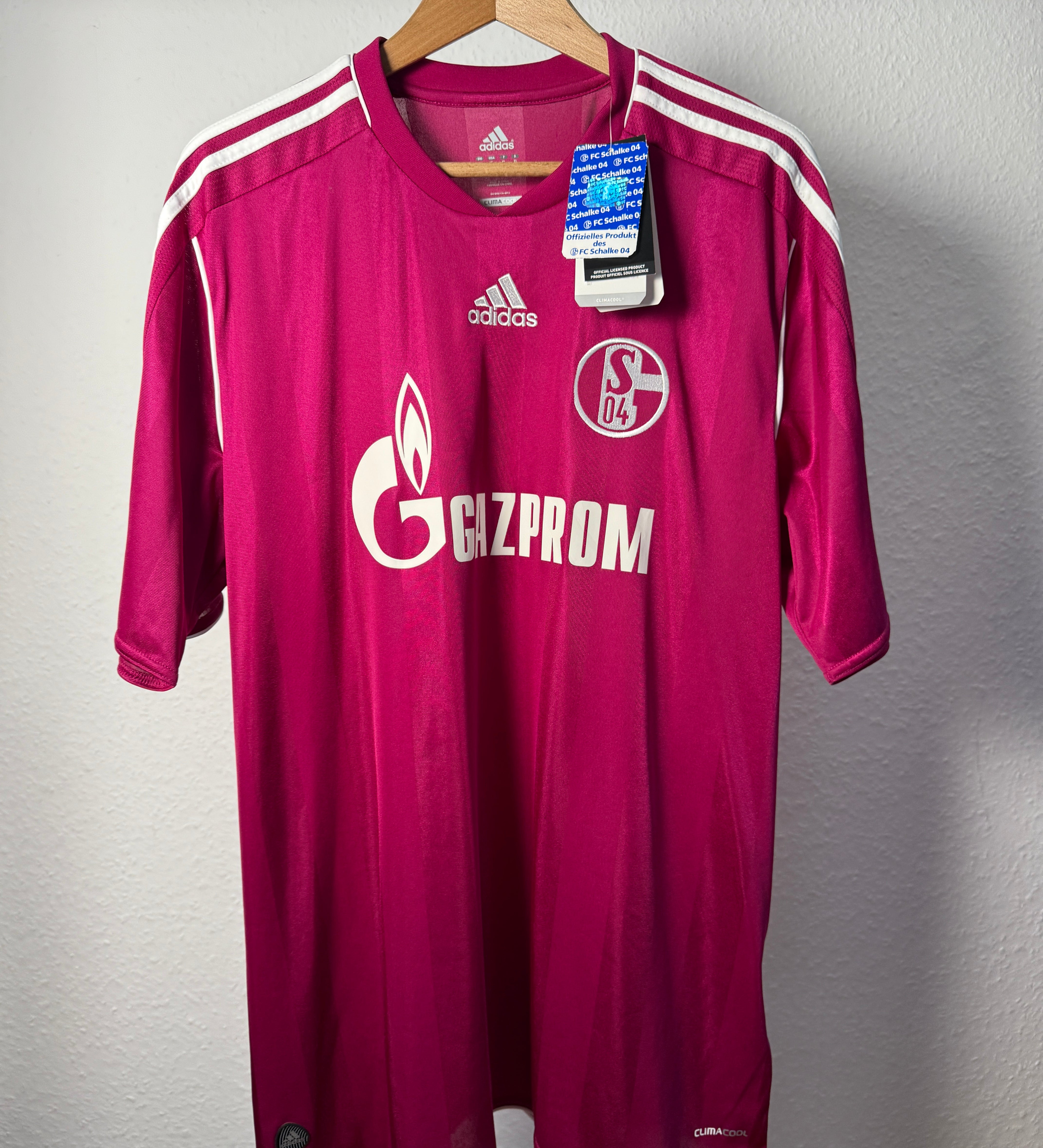 FC Schalke 04 Third-Trikot 2011/12 Größe XL – Vorderseite mit Originaletiketten