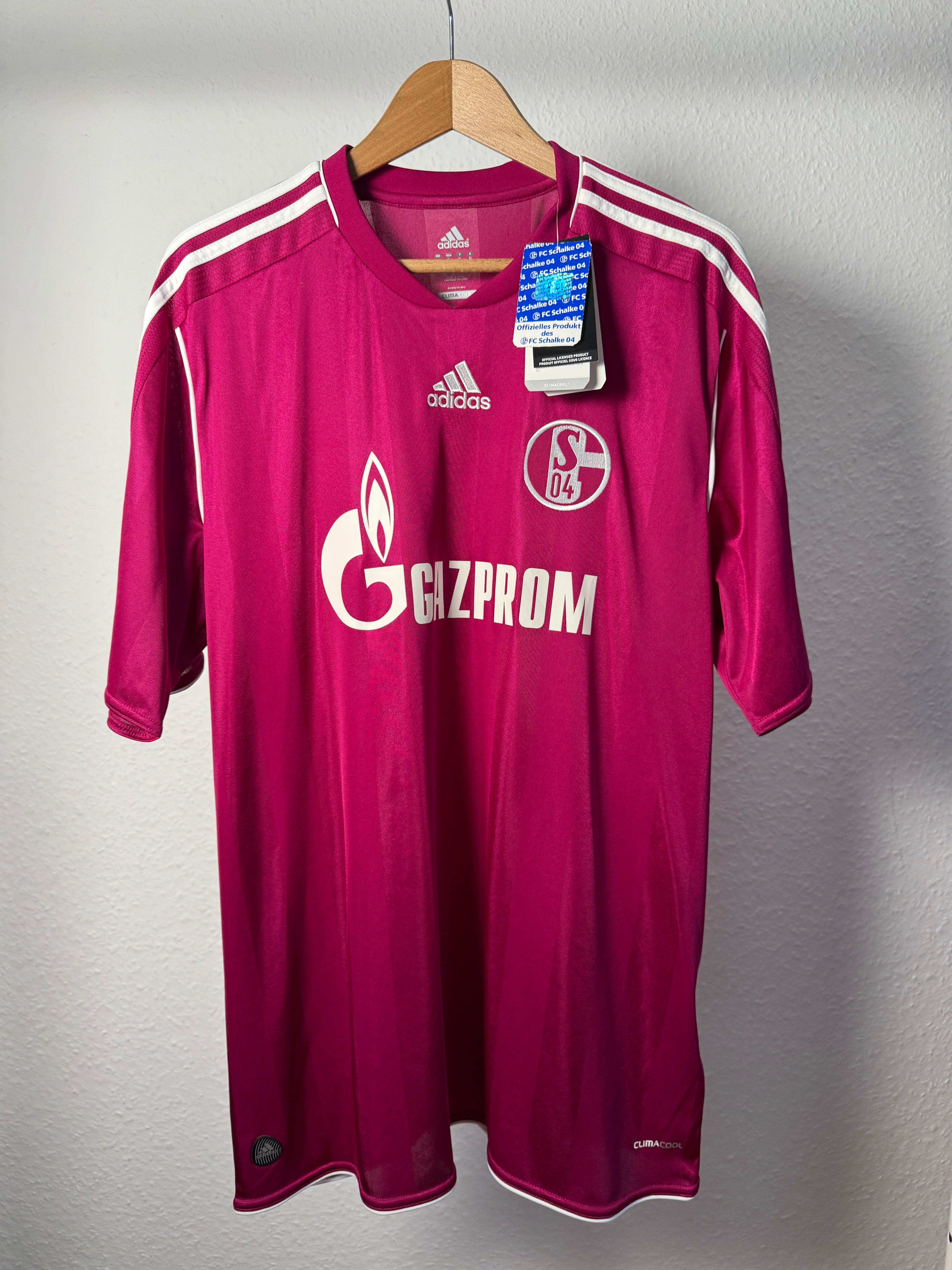 FC Schalke 04 Third-Trikot 2011/12 Größe XL – Vorderseite mit Originaletiketten