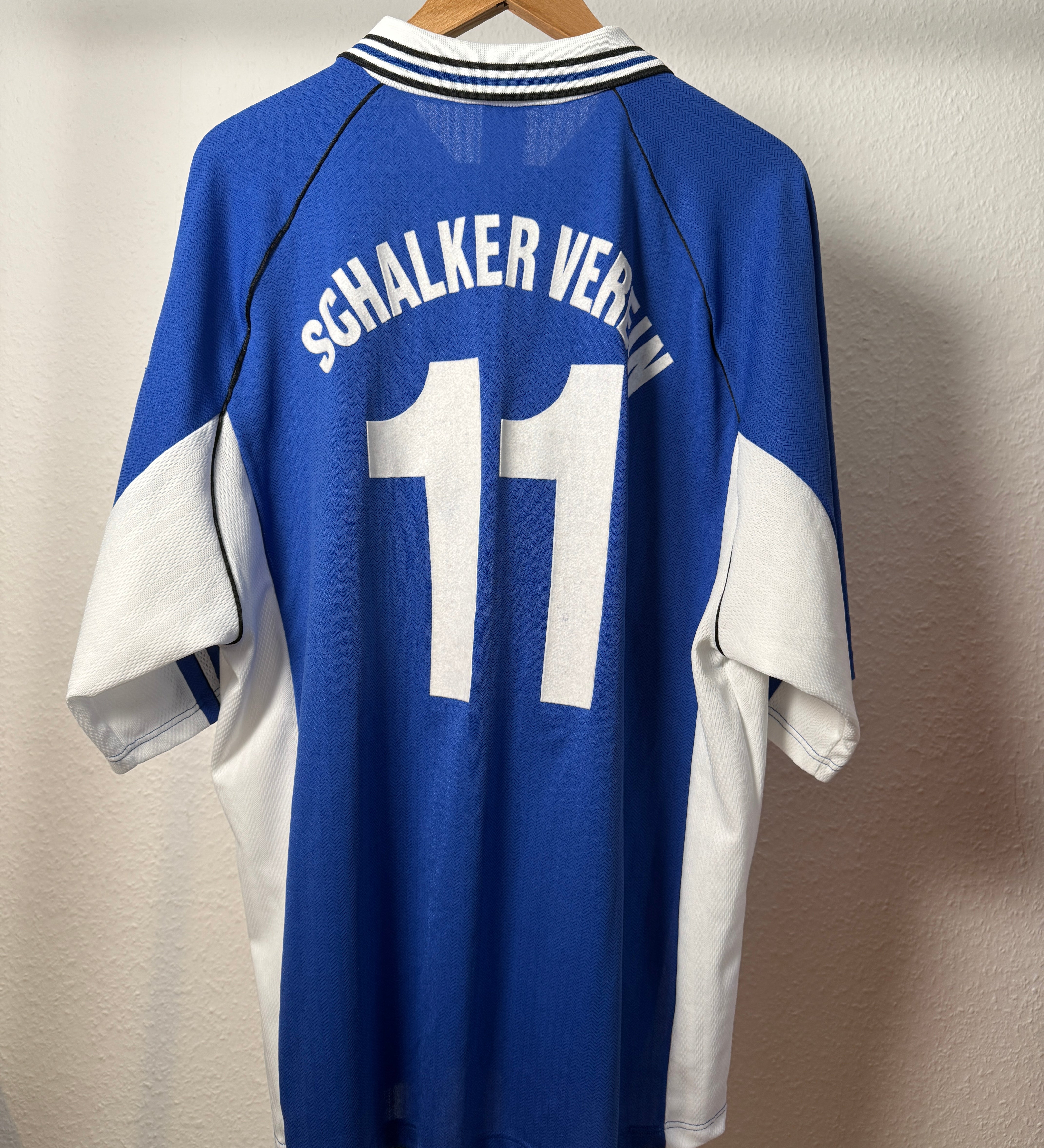 FC Schalke 04 1998/00 Heimtrikot Schalker Verein #11 XXL Rückseite