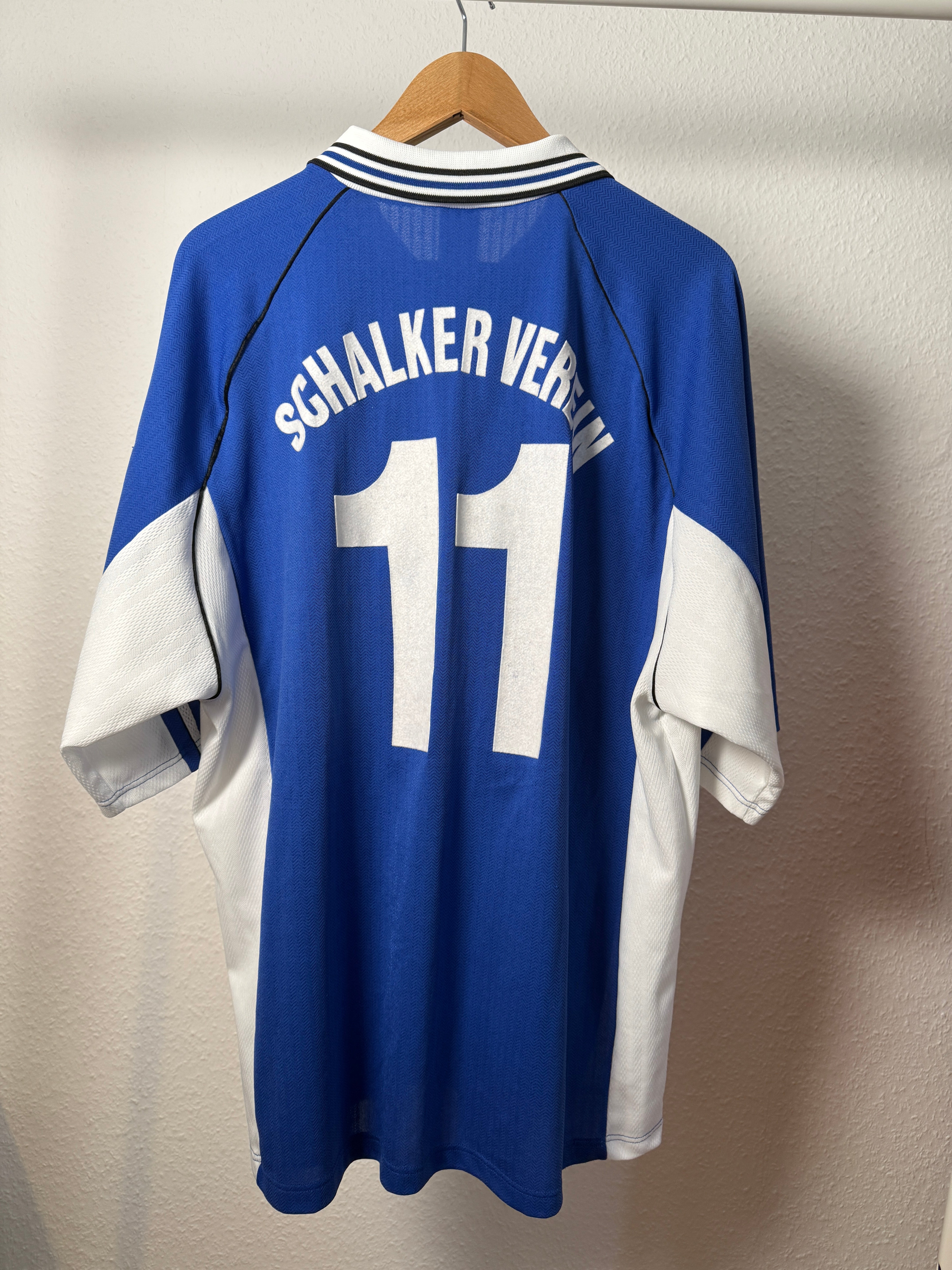 FC Schalke 04 1998/00 Heimtrikot Schalker Verein #11 XXL Rückseite