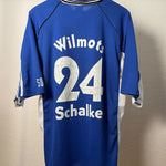 FC Schalke 04 1998/00 Heimtrikot Wilmots #24 XL Rückseite