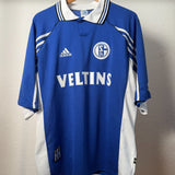 FC Schalke 04 1998/00 Heimtrikot Wilmots #24 XL Vorderseite