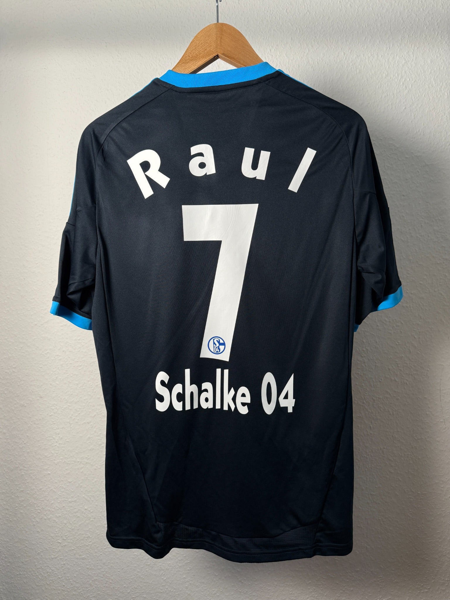 Schalke 04 2010/11 Auswärtstrikot Raúl #7 Rückseite